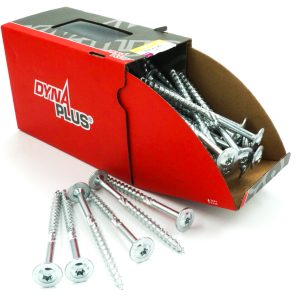 Houtbouwschroef Verzinkt Tellerkop (8 x 120 mm) 50st