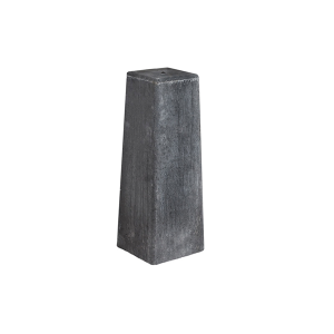 Betonpoer Antraciet 15x15cm | 50cm hoog | zonder draadeind en stelplaat