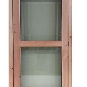 Douglas kozijn | met 2 ruits deur | 1000x2174 mm | rechtsdraaiend